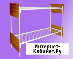 Кровати двухъярусные металлические оптом, одноярусные кровати для больниц Омск - изображение 2
