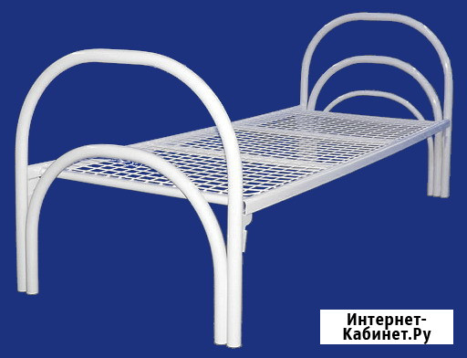 Одноярусные кровати из металла по оптовым ценам Омск - изображение 1