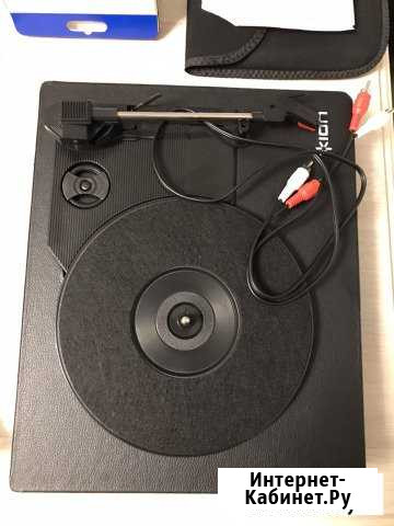 Виниловый проигрыватель ion compact lp Тюмень - изображение 1