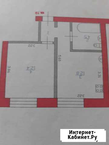 1-к квартира, 31 кв.м., 2/5 эт. Кузнецк - изображение 1