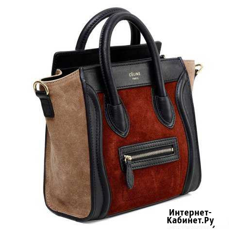 Сумка Celine Селин натуральная кожа ви Санкт-Петербург - изображение 1