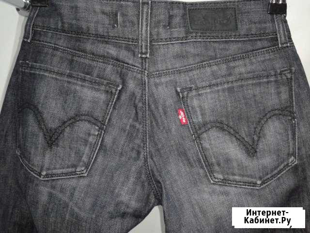 Джинсы Leivs 571 Slim Fit черные 100 оригинал Уфа - изображение 1