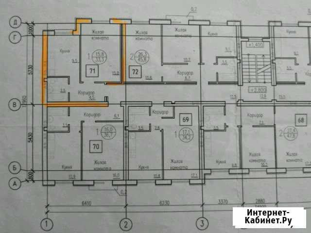1-к квартира, 33 кв.м., 2/3 эт. Самара - изображение 1