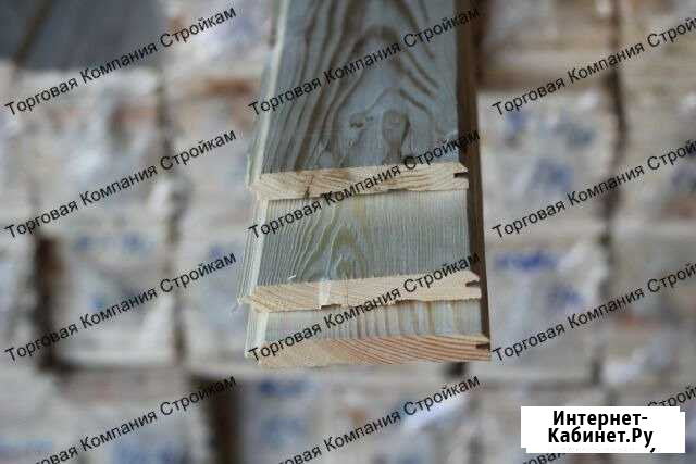 Имитация бруса 16x110x6000, сорт А+Б (пленка) Актаныш - изображение 1