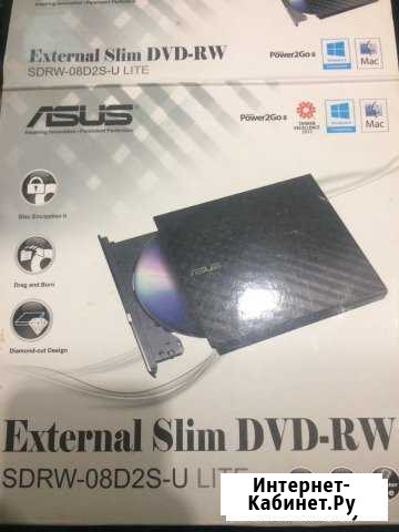 Оптический привод asus sdrw-08D2S-U lite Black Екатеринбург - изображение 1