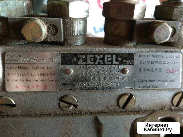Тнвд 6207-72-1310 на Экскаватор komatsu PC200LC-6 Талинка - изображение 1