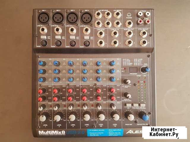 Микшерный пульт Alesis MultiMix 8 USB 2.0 Улан-Удэ - изображение 1