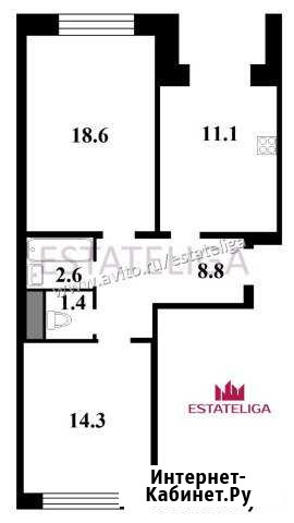 2-к квартира, 58 кв.м., 4/9 эт. Химки - изображение 1