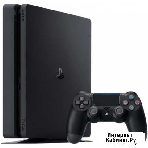 Sony PlayStation 4 Slim 500GB Black Новая Санкт-Петербург - изображение 1