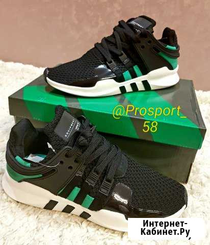 Кроссовки adidas EQT Black Green Пенза - изображение 1