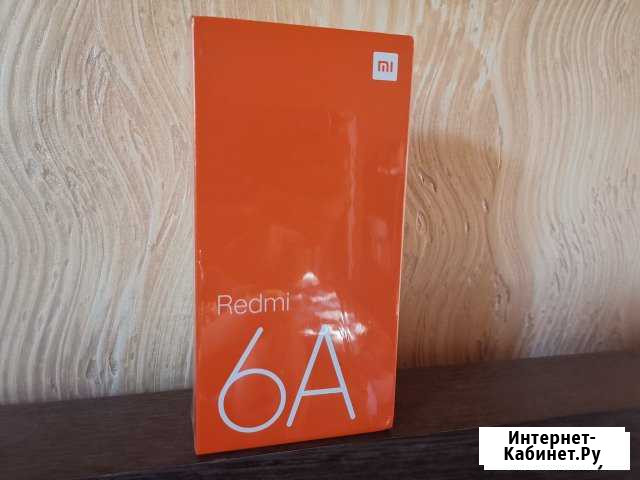 Новый Xiaomi Redmi 6A 2/32GB black Санкт-Петербург - изображение 1