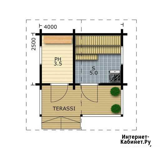 Баня 4*4 из профилированного бруса Чебоксары - изображение 1
