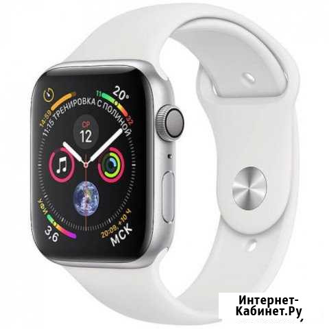 Apple Watch Series 4 44мм GPS Silver MU6A2 Новосибирск - изображение 1