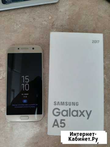 Продам смартфон SAMSUNG Galaxy A5 2017 Хабаровск - изображение 1