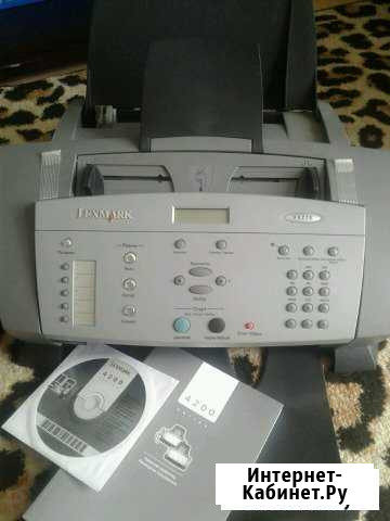 Мфу -Факс,Принтер, сканер,копир -lexmark 4200 Красноярск - изображение 1