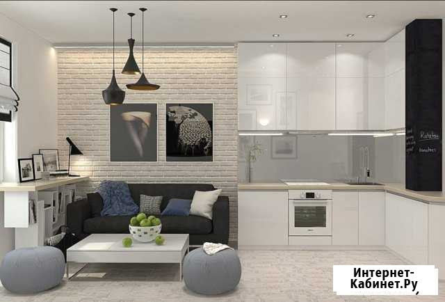Студия, 30 кв.м., 8/14 эт. Ватутинки - изображение 1