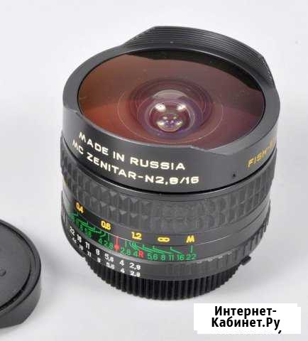 Zenitar MC 2.8/16 Fish-Eye +аренда Симферополь - изображение 1