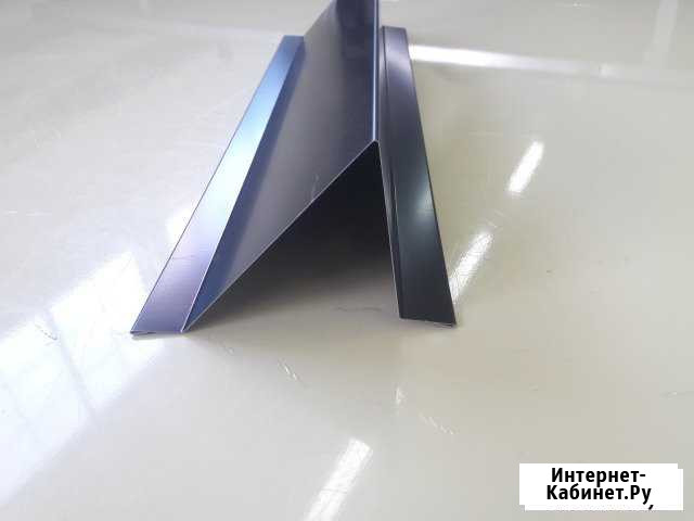 Планка снегозадержания 75*115 RAL 9005 Санкт-Петербург - изображение 1