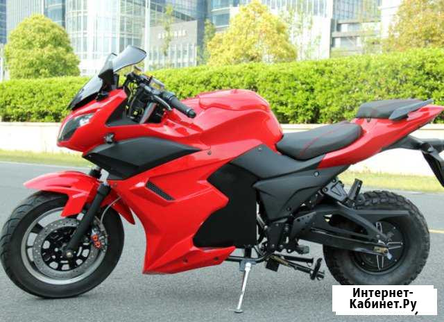 Электромотоцикл Kawasaki съемный аккумулятором Пермь - изображение 1