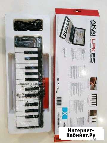 Миди-клавиатура akai LPK 25 Югорск - изображение 1