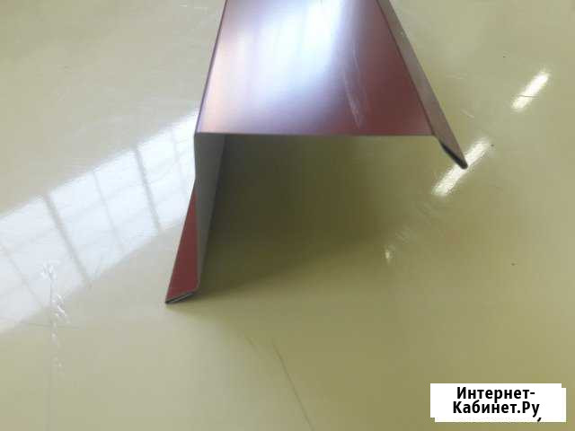 Планка торцевая для черепицы 20*95*95*20 RAL 3009 Санкт-Петербург - изображение 1