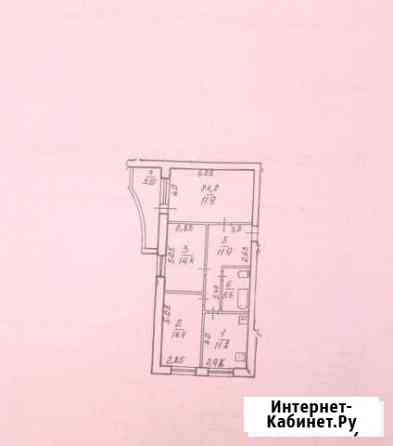 3-к квартира, 87.4 кв.м., 2/4 эт. Ишимбай