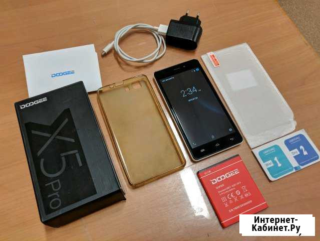 Смартфон Doogee X5 Pro 2/16 + новый аккумулятор Казань - изображение 1