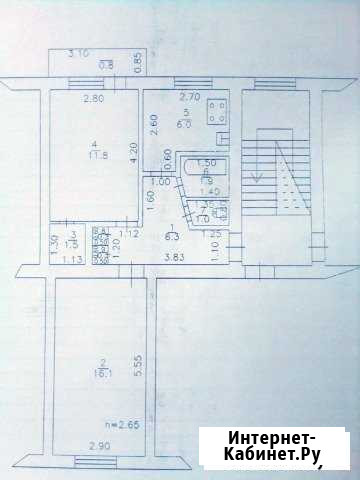 2-к квартира, 45.2 кв.м., 4/5 эт. Гулькевичи - изображение 1