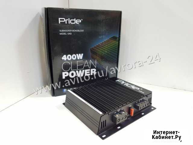 Усилитель Автомобильный Pride uno 400W Оренбург - изображение 1