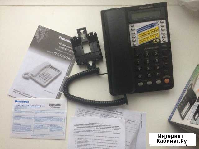 Стационарный телефон Panasonic KX-TS2365RUB Москва - изображение 1