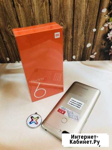 Xiaomi Redmi 6 3/32Gb Gold - Гарантия - Новый Севастополь - изображение 1
