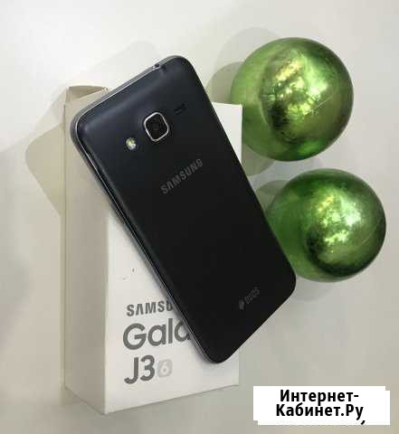 Бу SAMSUNG Galaxy J3 (6) Black (с коробкой) Пенза - изображение 1