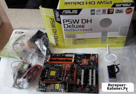 Новая Socket 775 DDR2x4 - Asus P5W DH Deluxe Хабаровск