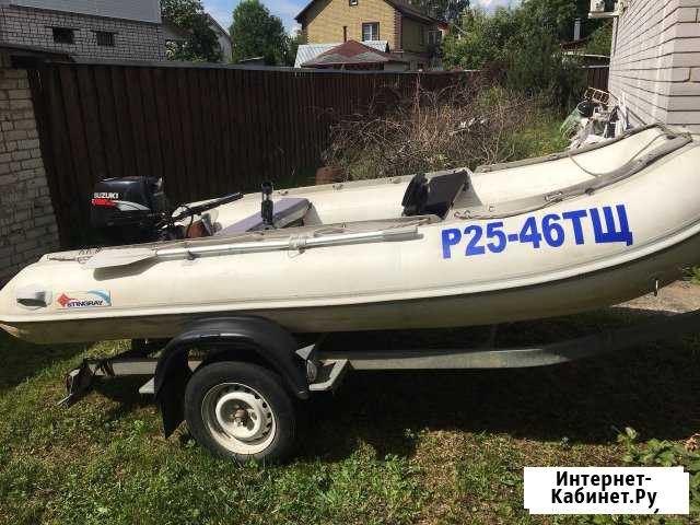 Лодка stingray- 390.плюс мотор Сузуки 15л.с -4такт Тверь - изображение 1