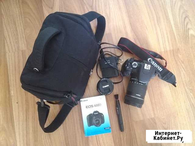 Зеркальная фотокамера Canon EOS 600D KIT 18-135mm Улан-Удэ - изображение 1