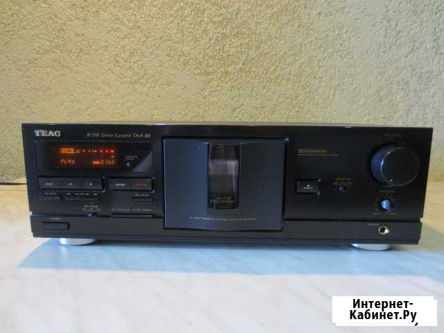 Кассетная дека teac R550 полностью рабочая Брянск - изображение 1