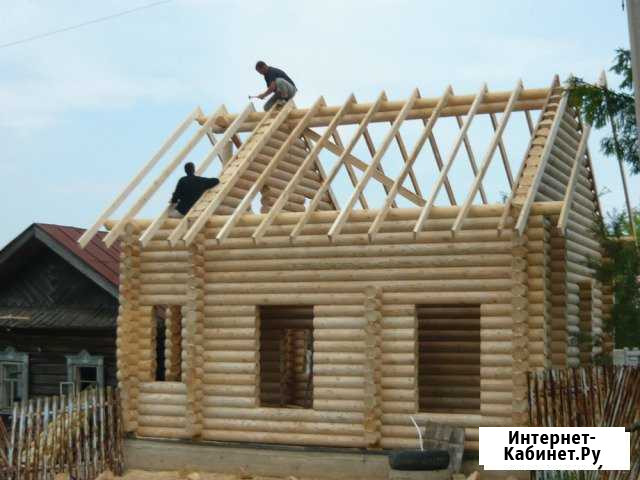 Дома бани из бруса и оцилиндрованного бревна Вологда - изображение 1