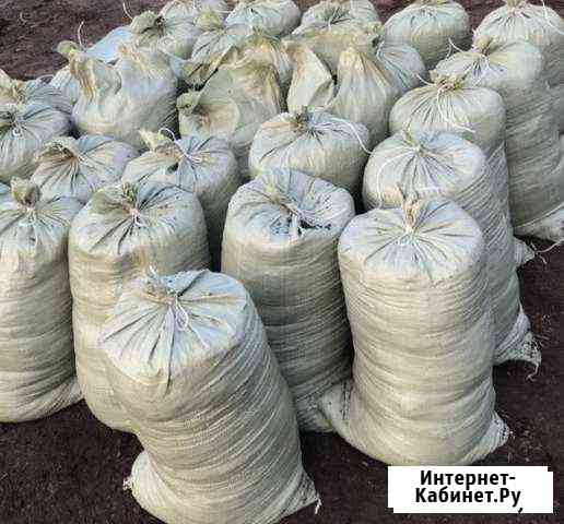 Перегной конский навоз в мешках назем Калининград