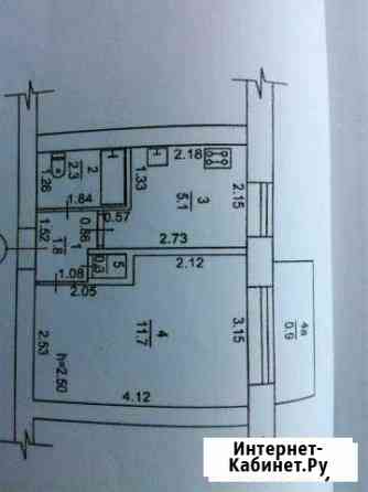 1-к квартира, 22 кв.м., 5/5 эт. Саки