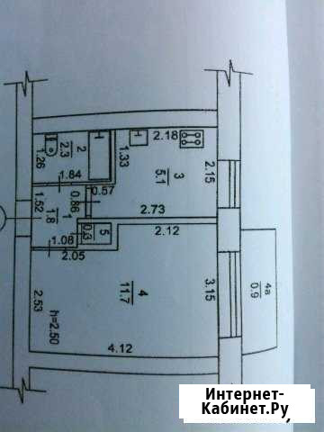 1-к квартира, 22 кв.м., 5/5 эт. Саки - изображение 1