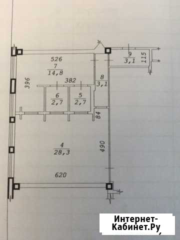 Офисное помещение, 55 кв.м. Новосибирск - изображение 1