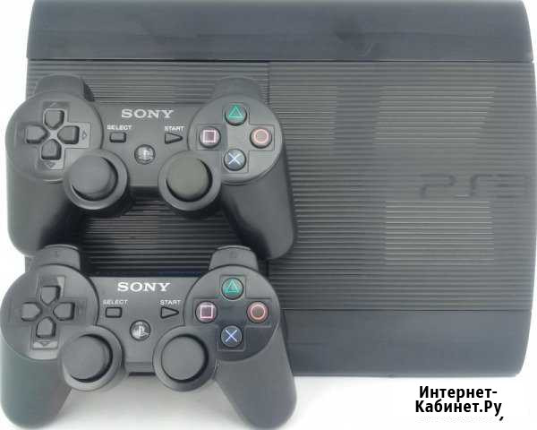 Игровая приставка PS3 500gb(провода, 2 гемпада, иг Тольятти - изображение 1