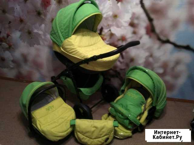 Модная коляска Tutis Zippy 3в1.Отл.сост Новосибирск - изображение 1