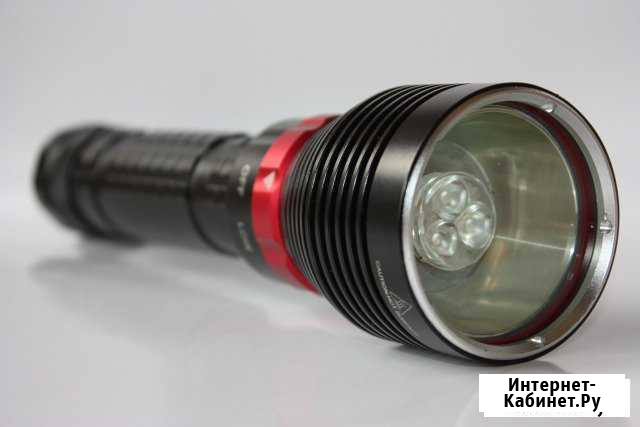 Фонарь (мастеровой) подвоха 3хСree 26650x2 Краснодар - изображение 1