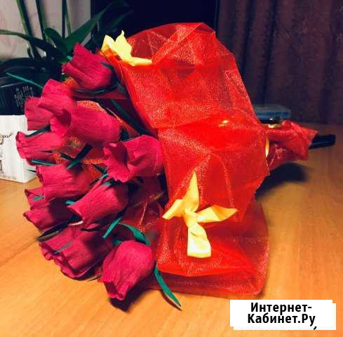 Букет из конфет, сладкий букет Красногорск - изображение 1