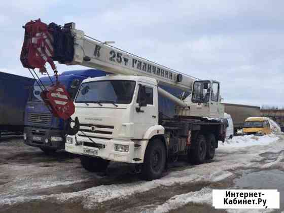 Аренда автокрана вездеход 25 т 28 метров Саранск