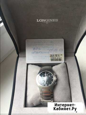 Часы мужские Longines Opposition Chrono L3 618 4 Красногорск - изображение 1