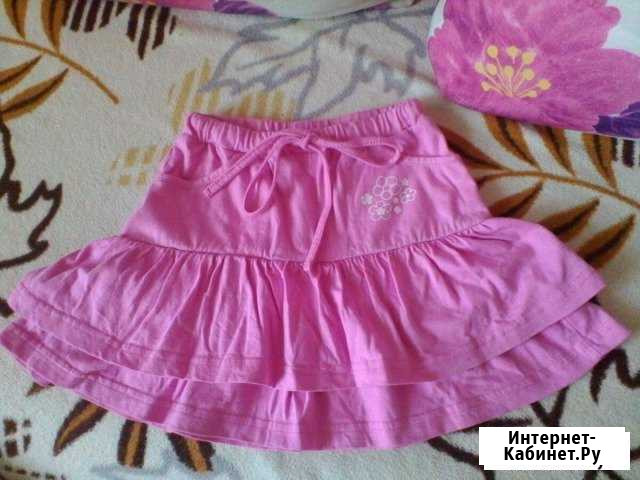 Юбка трикотаж новая 110-128 Красноярск - изображение 1