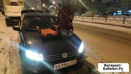 Аренда vw polo Solaris с АКПП для такси на газу и Санкт-Петербург