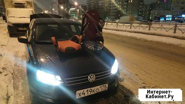 Аренда vw polo Solaris с АКПП для такси на газу и Санкт-Петербург - изображение 1